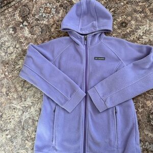 Columbia Kids Lavender Fleece Hoodie